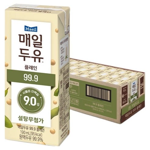 매일두유 99.9 플레인, 한 달 최저가 근접