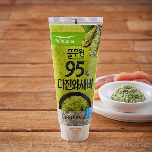 풀무원 95% 다진 와사비, 최근에도 금방 올랐었다