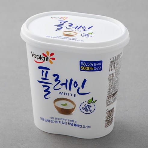 요플레 플레인 화이트, 하루 만에 2,070원 빠졌다
