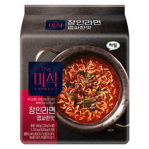 더미식 장인라면 맵싸한맛 쿠팡 25,560원 역대 최저가 가격 추적 후기