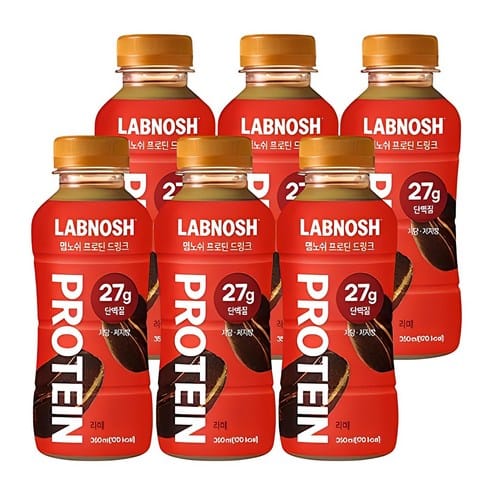 랩노쉬 프로틴 드링크 라떼, 하루 만에 5,600원 빠졌다