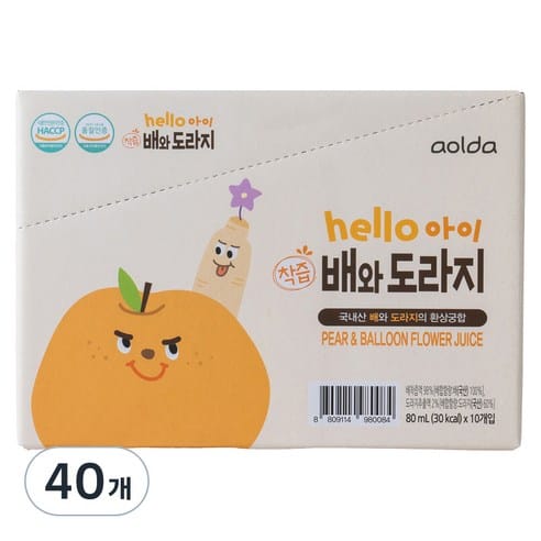 아올다 헬로아이 배와도라지, 하루 만에 6,150원 빠졌다