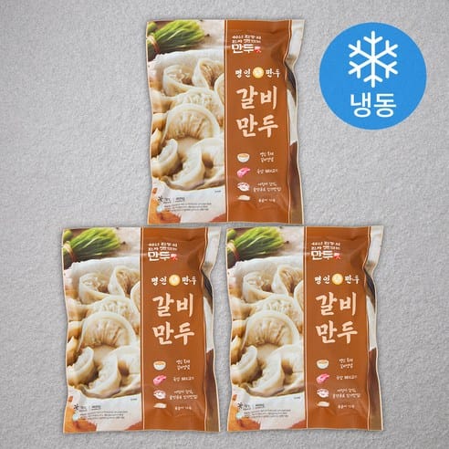 명인만두 갈비만두, 하루 만에 1,560원 빠졌다
