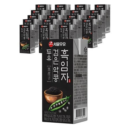 서울우유 흑임자 검은 약콩 두유 쿠팡 최저가 8,950원 가격 추적 후기