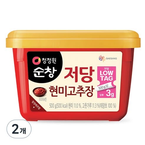 청정원순창 저당 현미 고추장 쿠팡 8,550원 가격 추적 추천