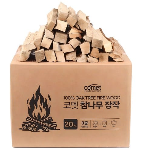 코멧 참나무 장작, 하루 만에 2,800원 빠졌다
