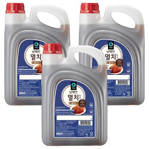 청정원 멸치골드액젓, 어제 38,430원 → 오늘 34,730원