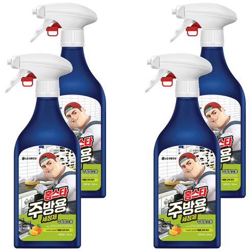 홈스타 맥스 프레쉬 주방용 세정제(500ml×4) 쿠팡 10,160원 최저가 가격 추적 후기