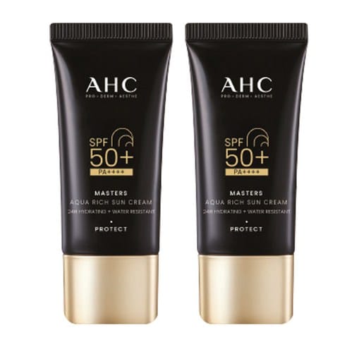 AHC 마스터즈 아쿠아 리치 선크림 SPF50+ PA++++ 쿠팡 13,420원 가격 추적 후기