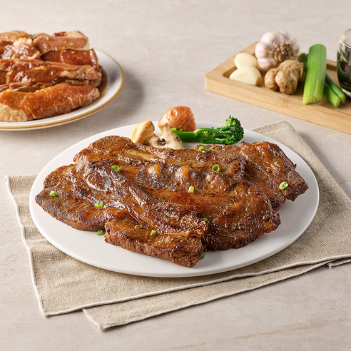 셰프초이스 양념돼지갈비, 어제 21,900원 → 오늘 17,990원