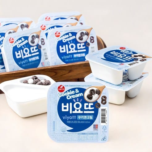 서울우유 비요뜨 쿠키앤크림 12p 쿠팡 12,140원 역대 최저가 가격 추적 후기