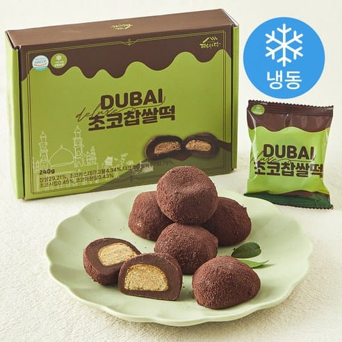 떡미당 두바이 초코 찹쌀떡 쿠팡 13,900원 가격 추적 후기