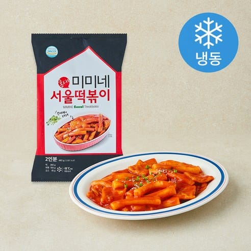 미미네 서울떡볶이 (냉동) 쿠팡 최저가 12,520원 가격 추적 후기