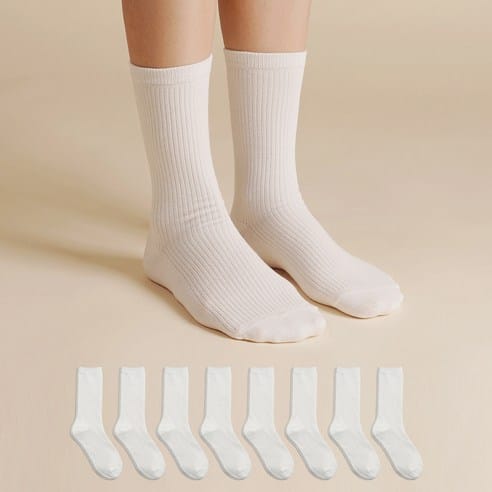 삭피엔스 여성용 프리미엄 롱롱 골지 장목 양말 8켤레 쿠팡 10,710원 역대 최저가 갱신 가격 추적 후기