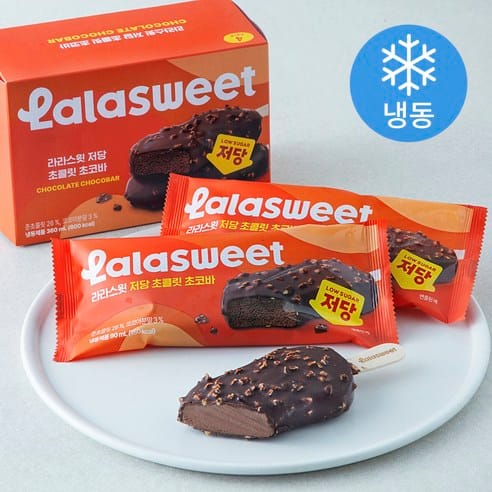 라라스윗 저당 초콜릿 초코바 (냉동) 쿠팡 19,170원 역대 최저가 솔직후기