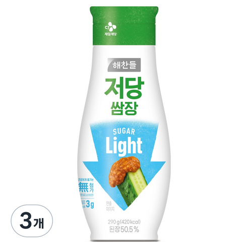 해찬들 저당 쌈장, 역대 최저가 갱신...21,280원