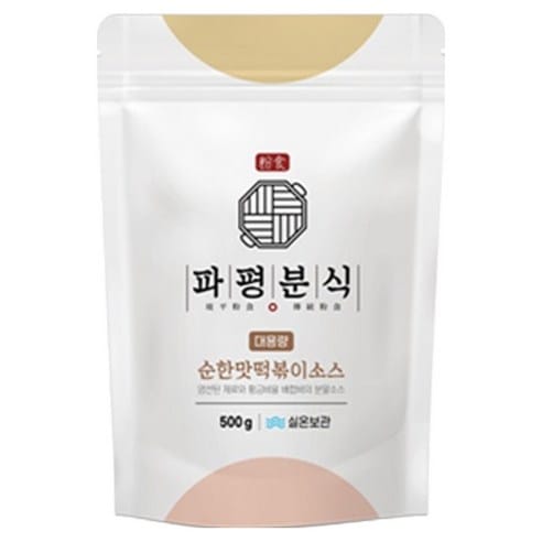 파평분식 떡볶이 소스 분말, 하루 만에 3,000원 빠졌다