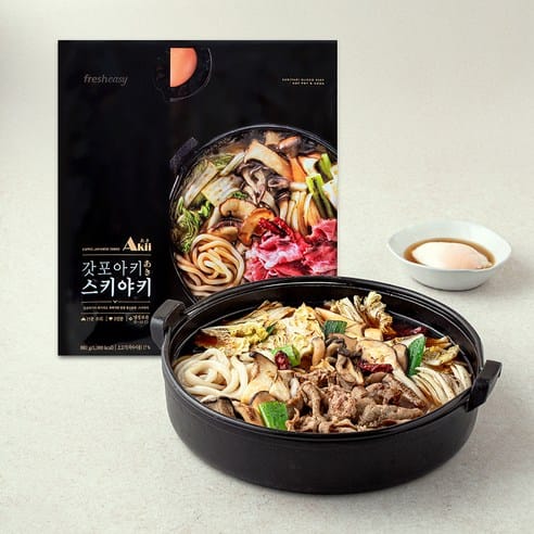 프레시지 스키야키 밀키트, 하루 만에 4,480원 빠졌다