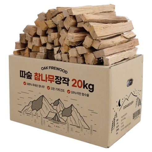 따숲 참나무장작, 하루 만에 16,480원 빠졌다
