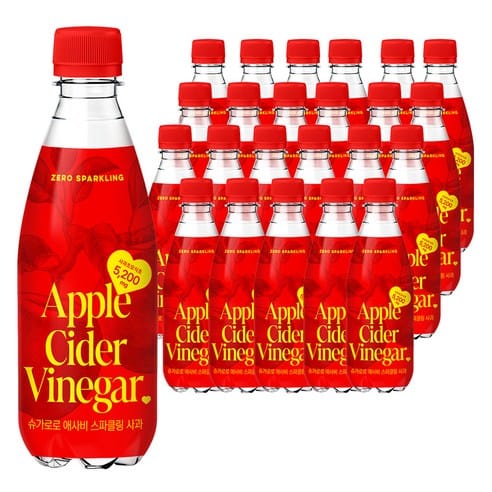 슈가로로 스파클링 사과, 하루 만에 9,660원 빠졌다