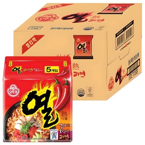 오뚜기 열라면 120g 쿠팡 19,800원 역대 최저가 가격 추적 후기