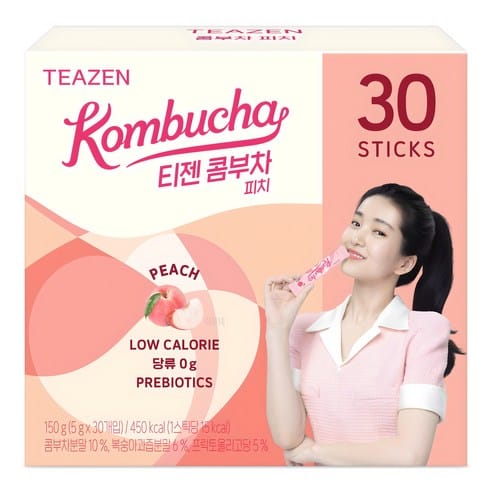 티젠 콤부차 피치, 하루 만에 3,000원 빠졌다