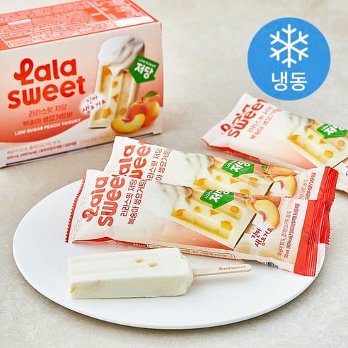 라라스윗 저당 복숭아 생요거트바 쿠팡 최저가 17,060원 가격 추적 후기