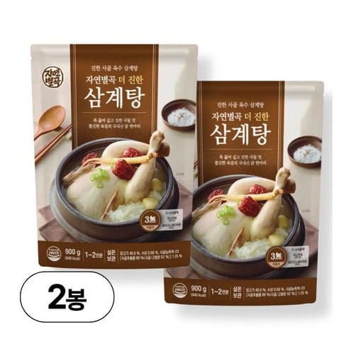 자연별곡 더 진한 삼계탕 쿠팡 16,990원 할인 가격 추적 후기