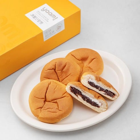 얌 크림 단팥빵, 어제 13,900원 → 오늘 11,920원