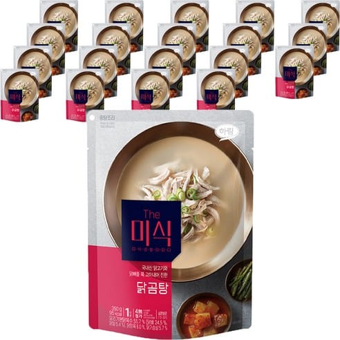 더미식 닭곰탕, 하루 만에 14,400원 빠졌다