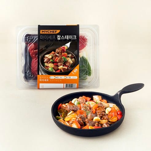 MYCHEF 찹스테이크, 어제 16,460원 → 오늘 13,900원