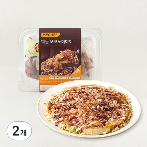 MYCHEF 해물 오코노미야끼, 하루 만에 12,690원 빠졌다