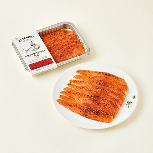 OZEN 훈제연어 슬라이스, 하루 만에 1,650원 빠졌다