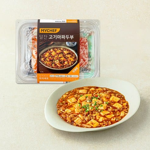 MYCHEF 알찬 고기마파두부, 어제 11,670원 → 오늘 9,520원