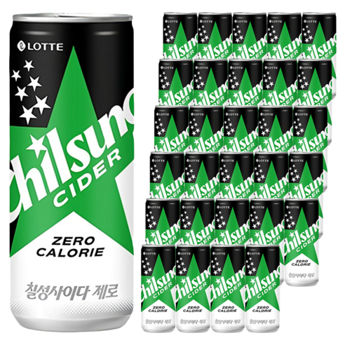 칠성사이다 롯데 제로, 하루 만에 6,730원 빠졌다