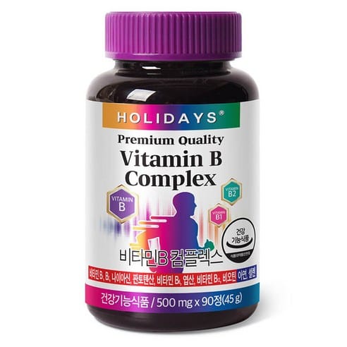 홀리데이즈 비타민B 컴플렉스, 하루 만에 6,000원 빠졌다
