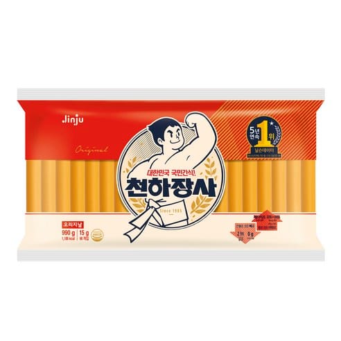 천하장사 소시지, 하루 만에 3,300원 빠졌다