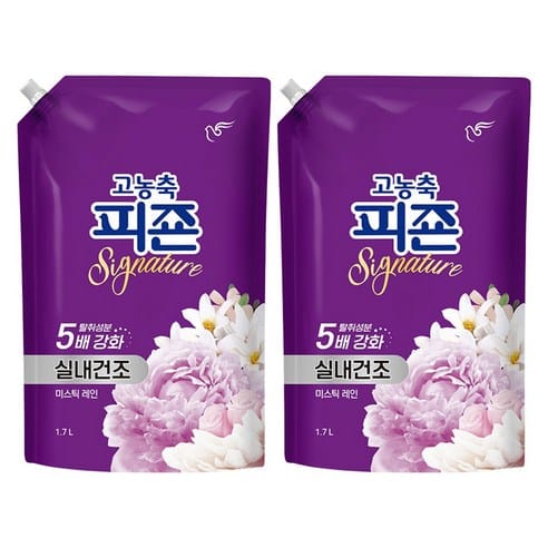 피죤 시그니처 섬유유연제 리필, 하루 만에 3천원대 빠졌다