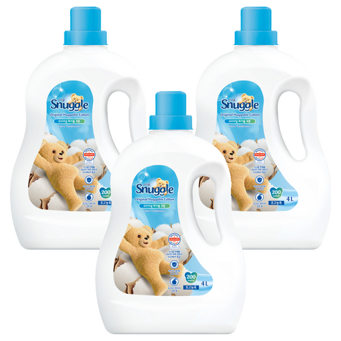 스너글 초고농축 섬유유연제 허거블 코튼, 3개월 최저가 근접