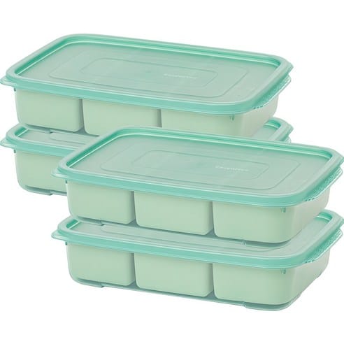 이지앤프리 튼튼이 웨이브킵 냉동실 정리용기, 3개월 최저가 근접