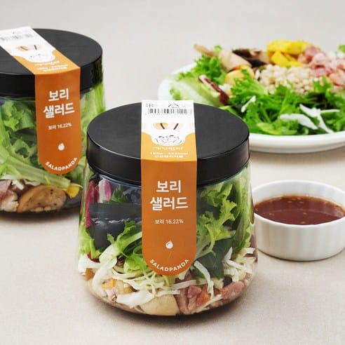 세끼판다 보리샐러드, 하루 만에 2,200원 빠졌다