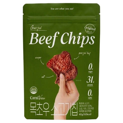 카니비비안 목초우 비프칩, 하루 만에 6천원대 빠졌다