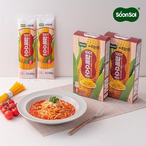 순솔 찰옥수수국수, 어제 17,900원 → 오늘 9,480원