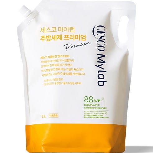 세스코마이랩 프리미엄 주방세제, 하루 만에 변동 있던 가격