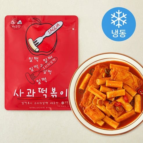 사과떡볶이 오리지널팩, 하루 만에 1,830원 빠졌다